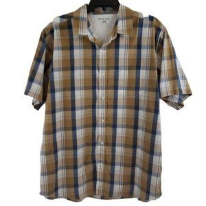 HORNY TOAD SHORT SLEEVE SHIRT BUTTON-DOWN CASUAL